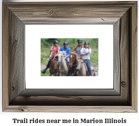 trail rides near me in Marion, Illinois